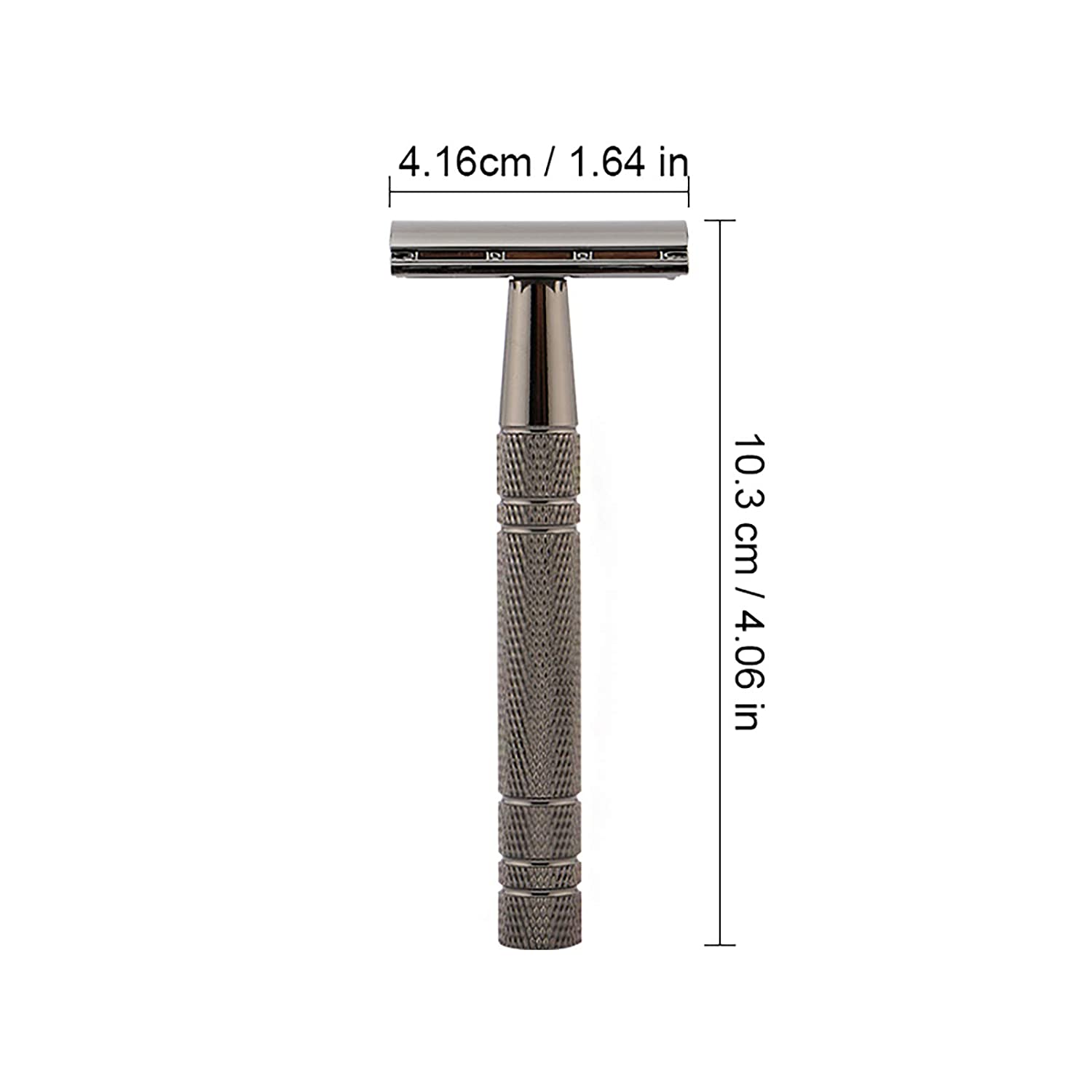 Double Edge Safety Razor With 10 Blades