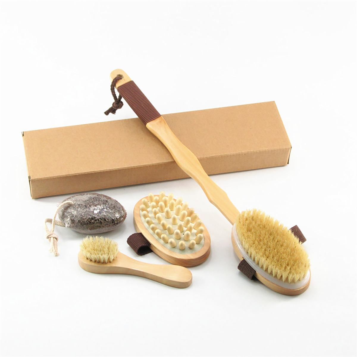 4PCS Exfoliation and Massage Set