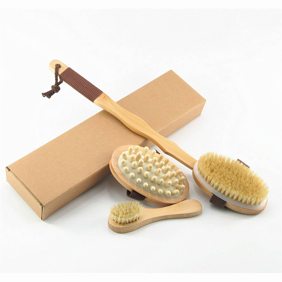 4PCS Exfoliation and Massage Set